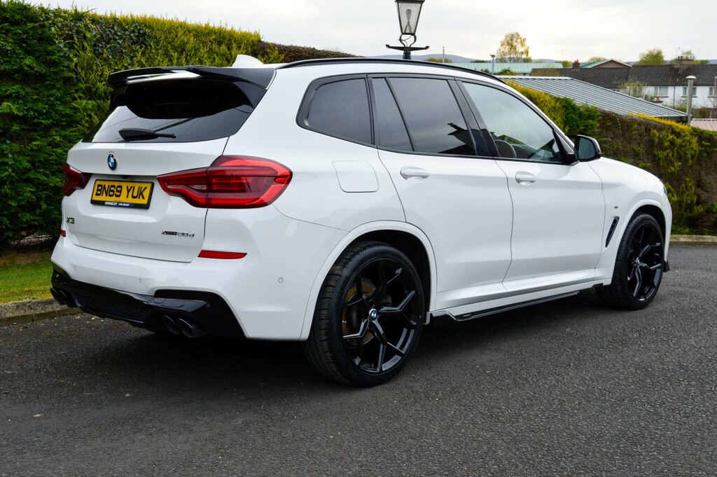 BMW X3 Xdrive 20D M Sport 4Wd BN69YUK White #5