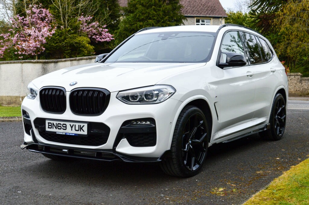 BMW X3 Xdrive 20D M Sport 4Wd BN69YUK White #3
