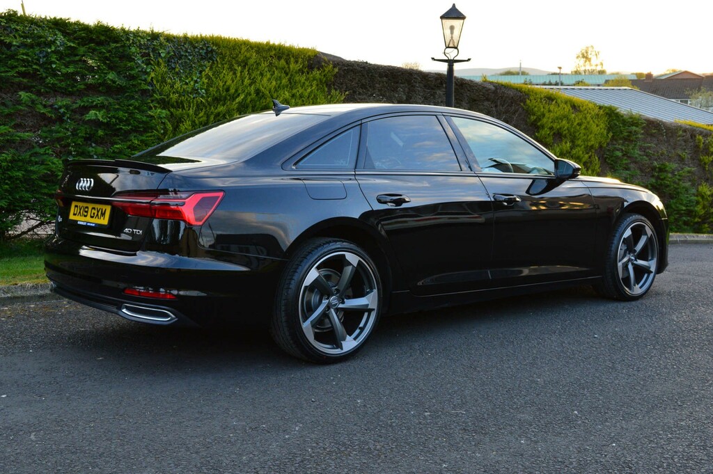 Audi A6 Sport 40 Tdi DX19GXM Black #5