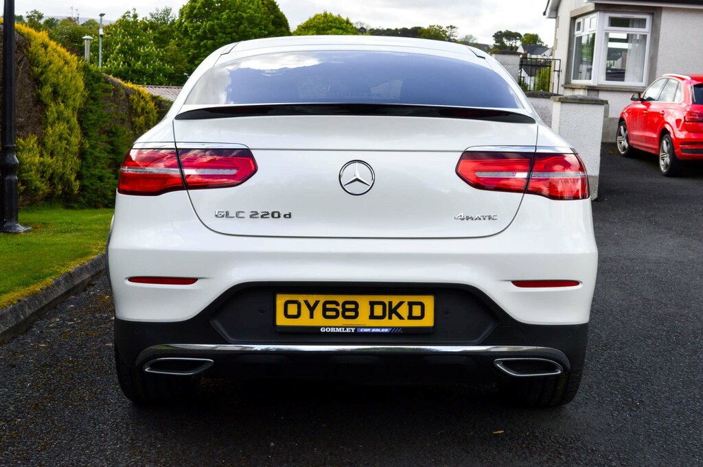 Mercedes-Benz GLC Class 4Matic Amg Line 4Wd OY68DKD White #6