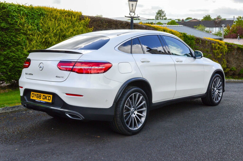 Mercedes-Benz GLC Class 4Matic Amg Line 4Wd OY68DKD White #5
