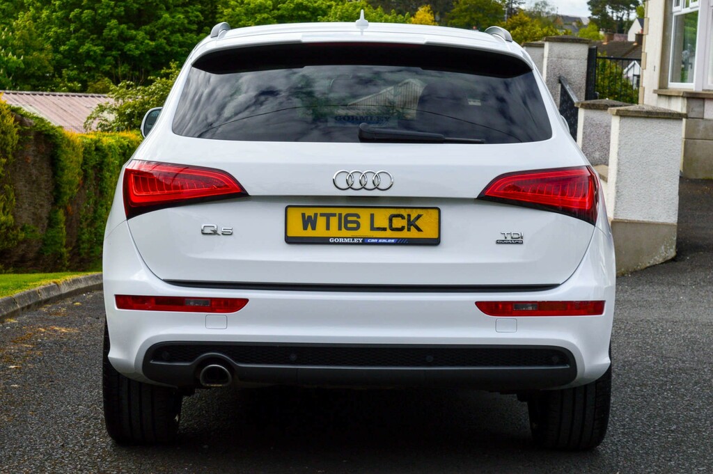 Audi Q5 S Line Tdi Quattro 4Wd WT16LCK White #6
