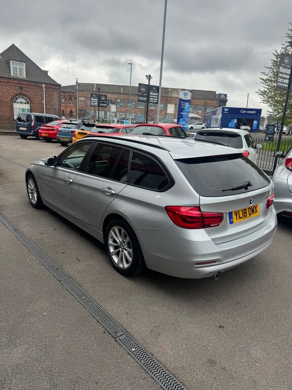 BMW 3 Series 2.0 Se Touring Euro 6 Ss YL18OWX Silver #4