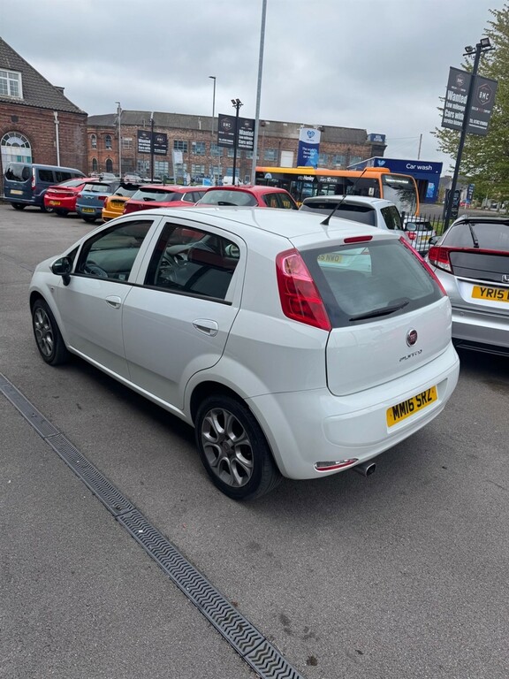 Fiat Punto 1.2 Easy Euro 6 White #4