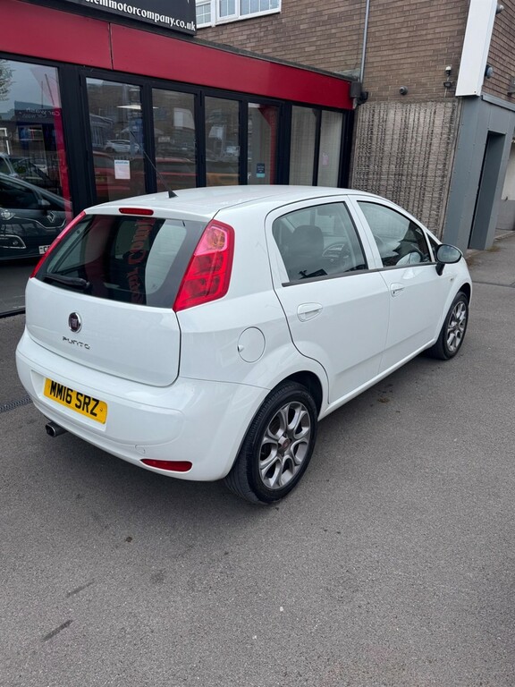 Fiat Punto 1.2 Easy Euro 6 White #2