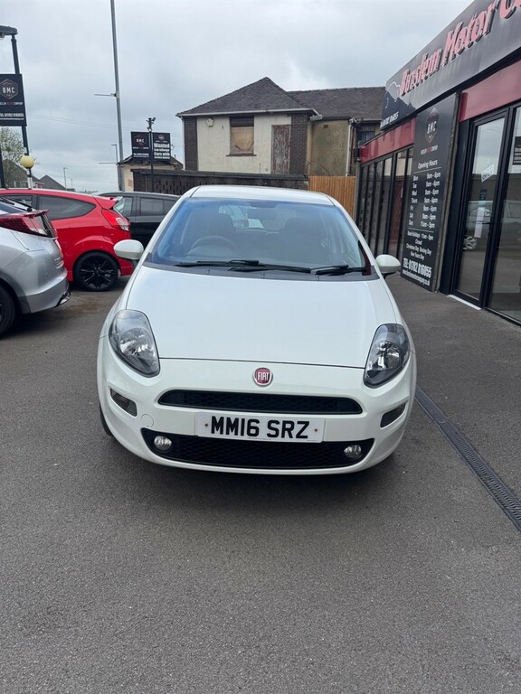 Fiat Punto 1.2 Easy Euro 6 White #6