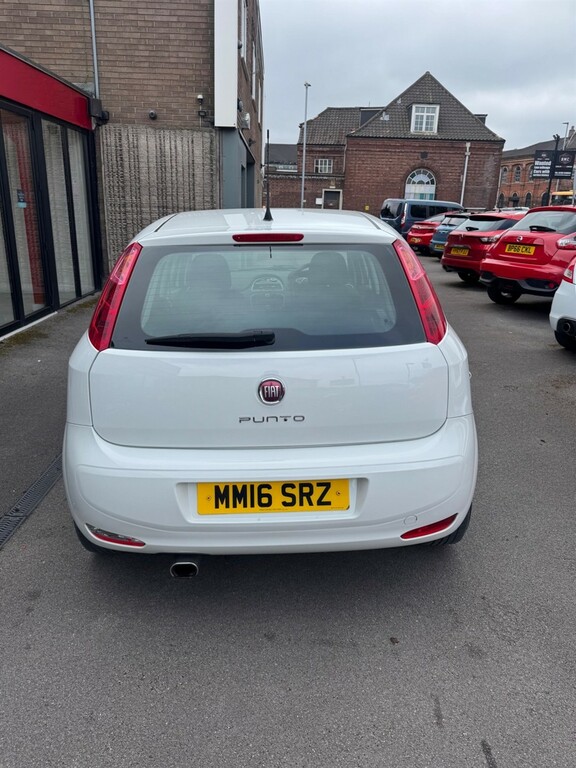 Fiat Punto 1.2 Easy Euro 6 White #3