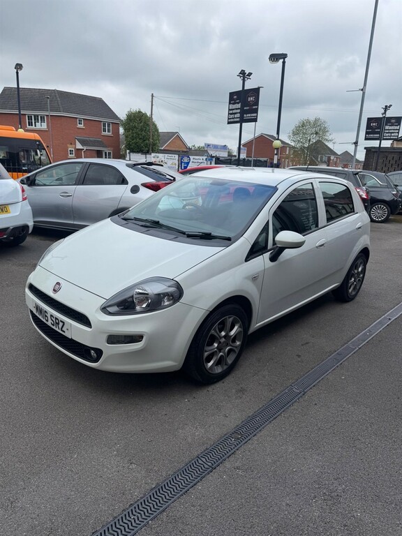 Fiat Punto 1.2 Easy Euro 6 White #5