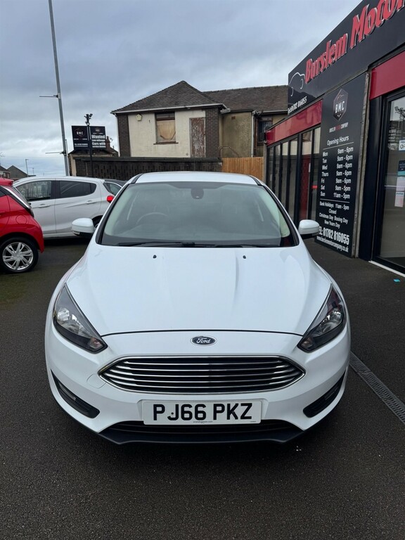 Ford Focus 1.0T Ecoboost Zetec Euro 6 Ss PJ66PKZ White #6