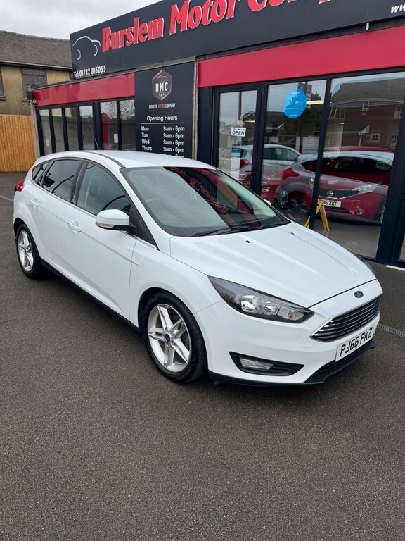 Ford Focus 1.0T Ecoboost Zetec Euro 6 Ss White