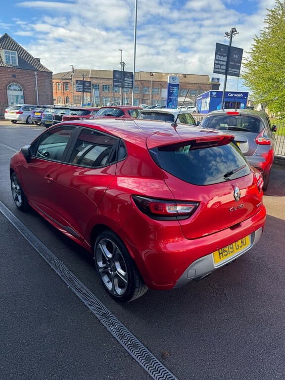 Renault Clio 0.9 Tce Gt Line Euro 6 Ss HS19GJU Red #4