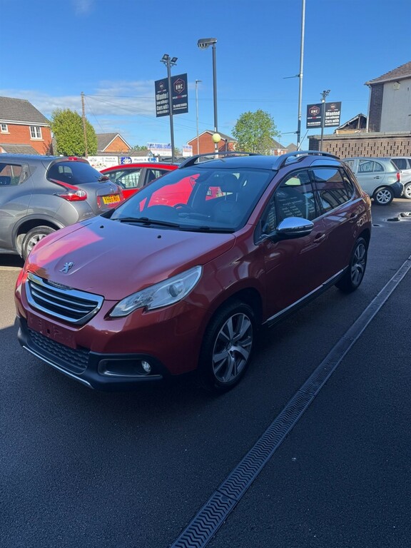 Peugeot 2008 1.6 E-hdi Feline Euro 5 Ss Mistral Red #5