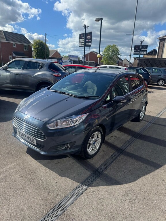 Ford Fiesta 1.25 Zetec Euro 5 YT63WXO Grey #4