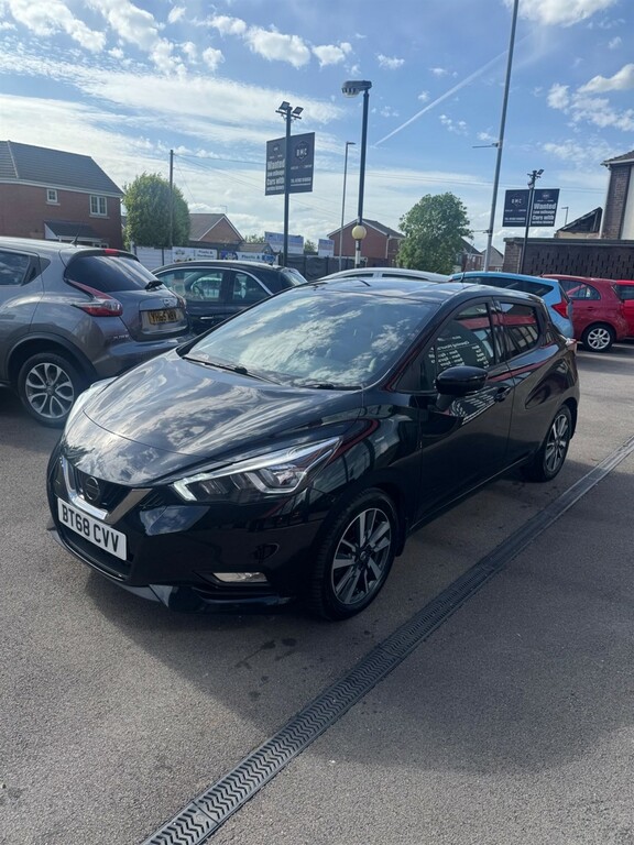 Nissan Micra 1.5 Dci N-connecta Euro 6 Ss BT68CVV Black #4