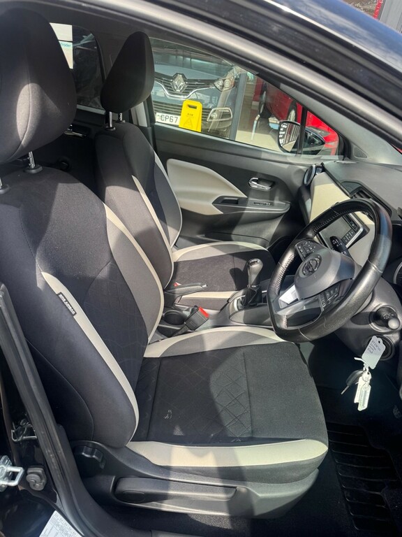 Nissan Micra 1.5 Dci N-connecta Euro 6 Ss BT68CVV Black #6
