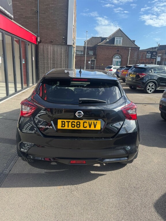 Nissan Micra 1.5 Dci N-connecta Euro 6 Ss BT68CVV Black #2
