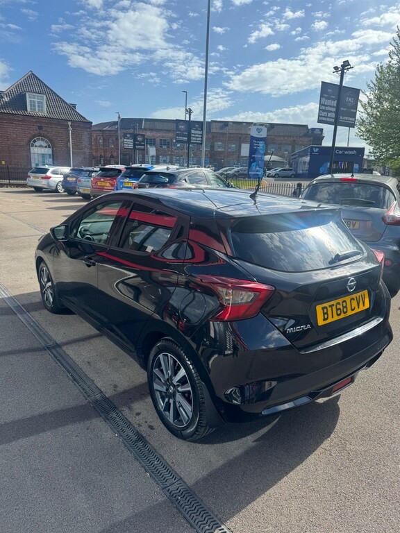 Nissan Micra 1.5 Dci N-connecta Euro 6 Ss BT68CVV Black #3