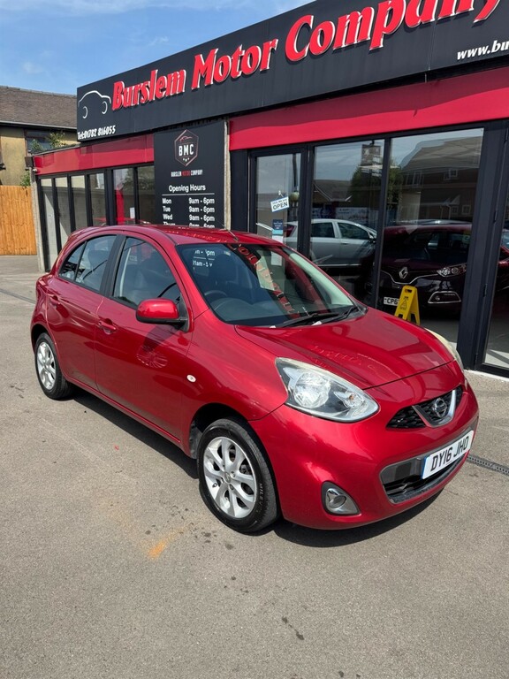 Nissan Micra 1.2 Acenta Euro 6 Red