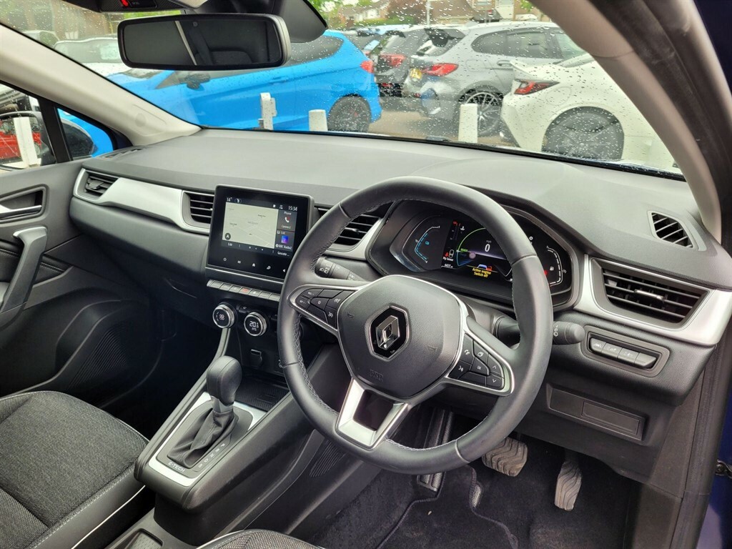 Renault Captur 1.6 E-tech Techno Euro 6 Ss DV23TYD Blue #2