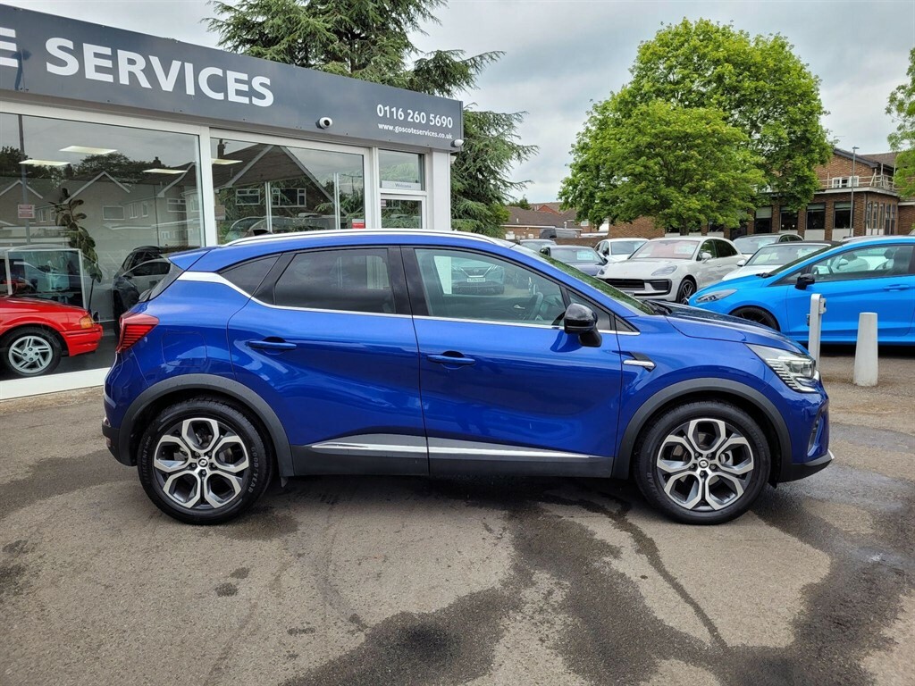 Renault Captur 1.6 E-tech Techno Euro 6 Ss DV23TYD Blue #3
