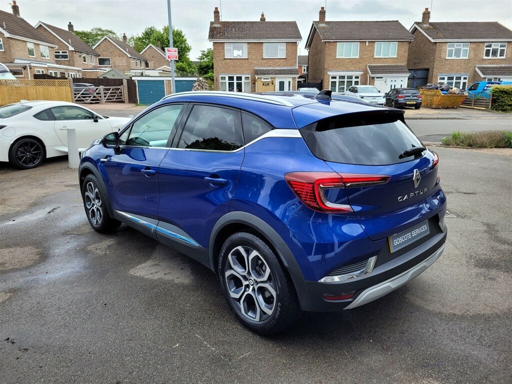 Renault Captur 1.6 E-tech Techno Euro 6 Ss DV23TYD Blue #6