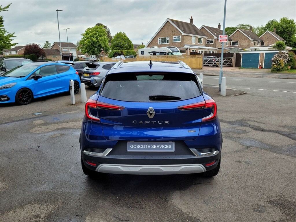 Renault Captur 1.6 E-tech Techno Euro 6 Ss DV23TYD Blue #5
