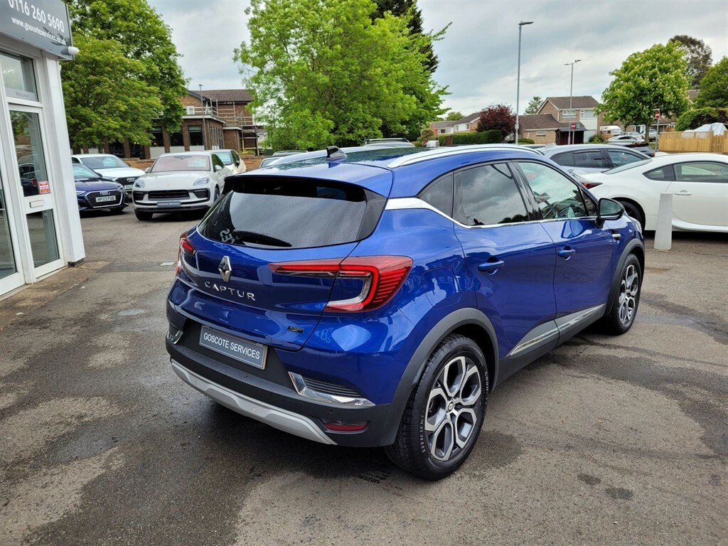 Renault Captur 1.6 E-tech Techno Euro 6 Ss DV23TYD Blue #4