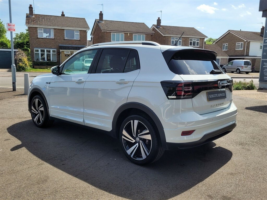 Volkswagen T-Cross 1.0 Tsi R-line Euro 6 Ss FG69LPU White #3