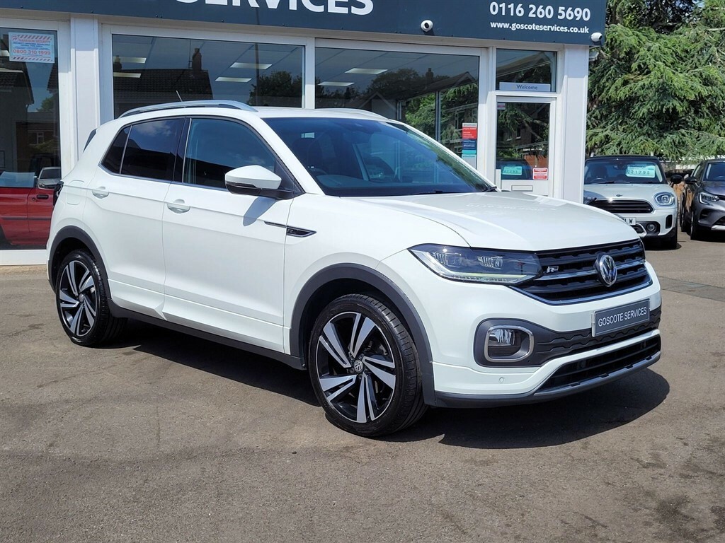 Volkswagen T-Cross 1.0 Tsi R-line Euro 6 Ss White