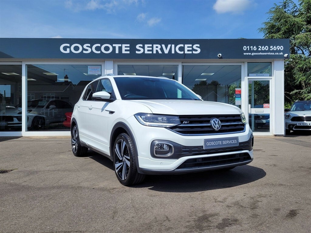 Volkswagen T-Cross 1.0 Tsi R-line Euro 6 Ss FG69LPU White #5
