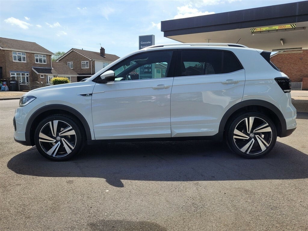 Volkswagen T-Cross 1.0 Tsi R-line Euro 6 Ss FG69LPU White #4