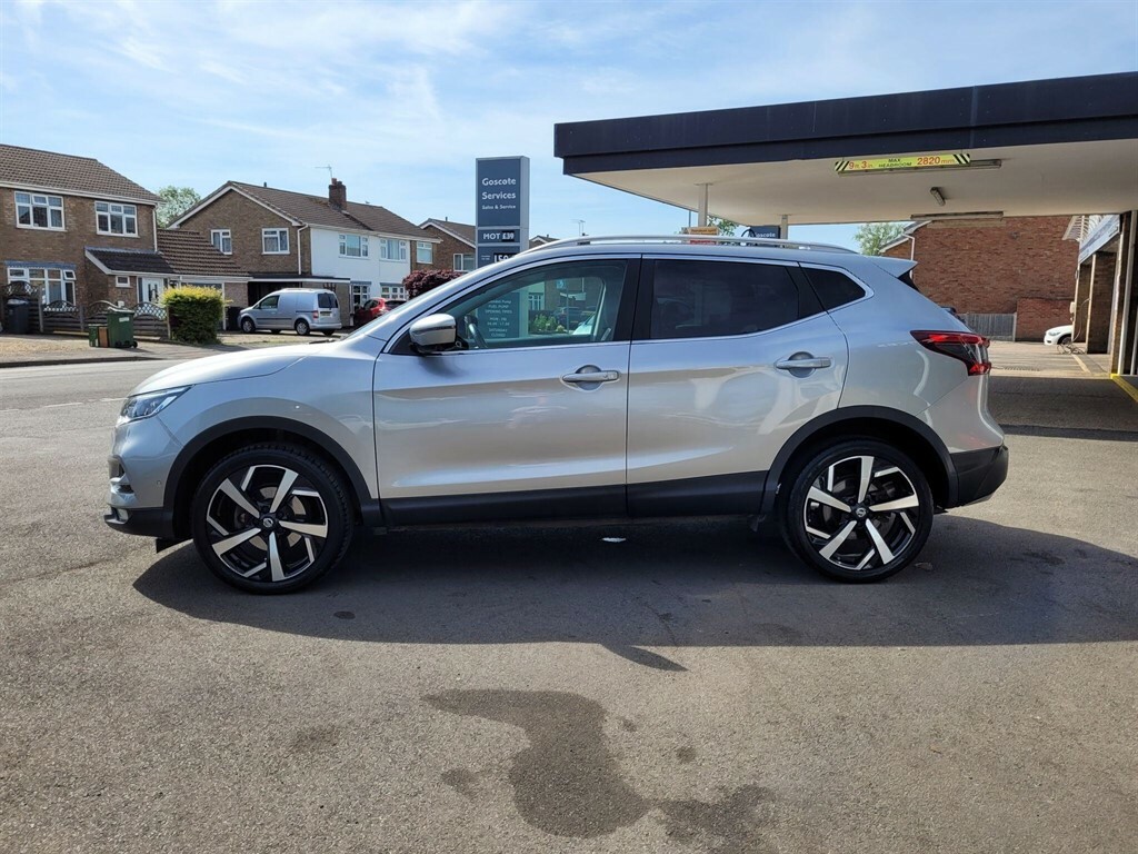 Nissan Qashqai 1.3 Dig-t Tekna Dct Euro 6 Ss LO69JZU Silver #2