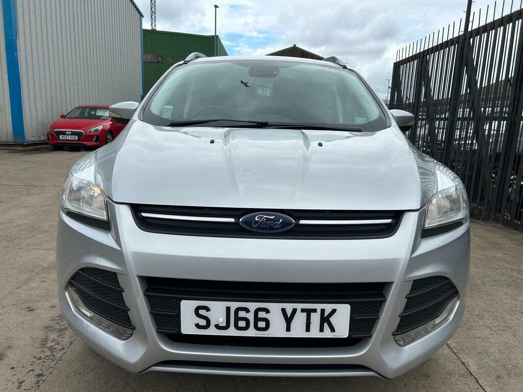 Ford Kuga 2.0 Tdci Ecoblue Zetec Awd Euro 6 S S SJ66YTK Silver #2