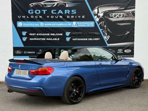 BMW 4 Series 3.0 435D M LR15NBG Blue #2