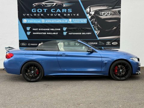 BMW 4 Series 3.0 435D M LR15NBG Blue #3