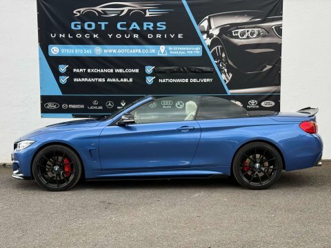 BMW 4 Series 3.0 435D M LR15NBG Blue #4
