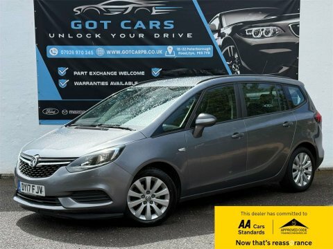 Vauxhall Zafira 1.4I Turbo Design Grey