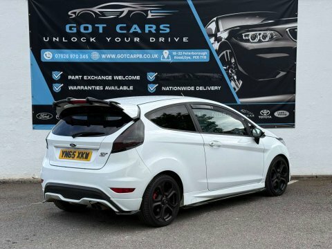 Ford Fiesta 1.6T Ecoboost St-2 YN65XKW White #2
