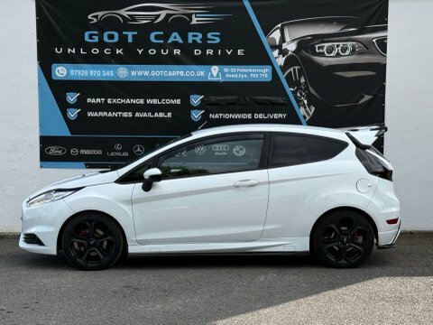 Ford Fiesta 1.6T Ecoboost St-2 YN65XKW White #3