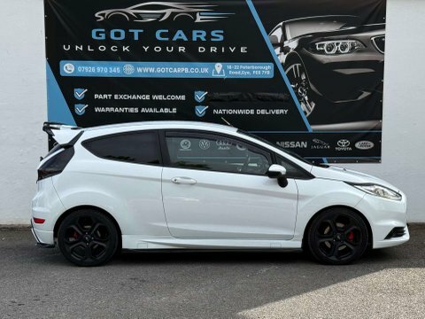 Ford Fiesta 1.6T Ecoboost St-2 YN65XKW White #4