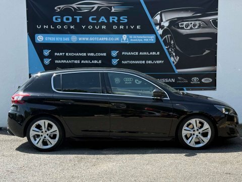 Peugeot 308 2.0 Bluehdi Gt GL16XSG Black #3
