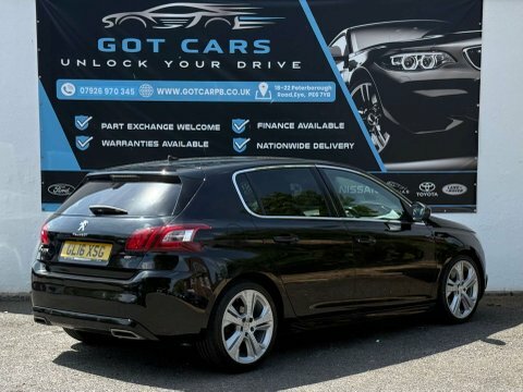 Peugeot 308 2.0 Bluehdi Gt GL16XSG Black #2