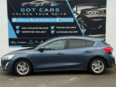 Ford Focus 1.0T Ecoboost Zetec EU68PYO Blue #4