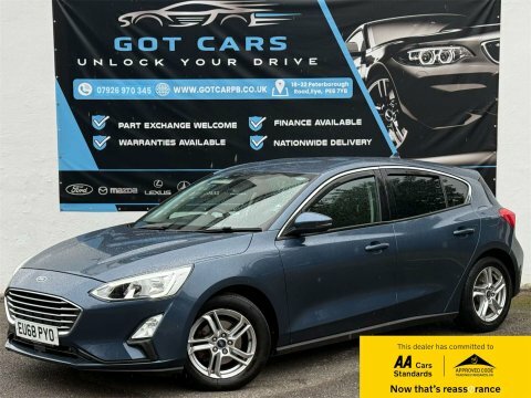 Ford Focus 1.0T Ecoboost Zetec Blue