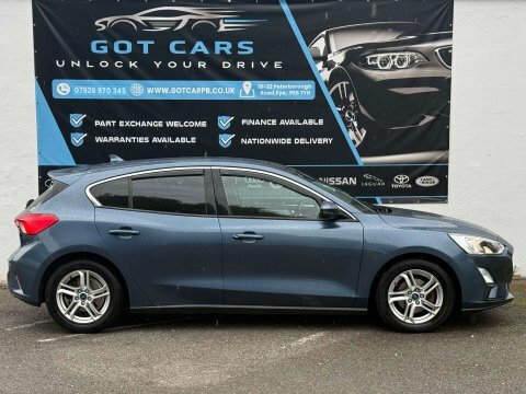 Ford Focus 1.0T Ecoboost Zetec EU68PYO Blue #3