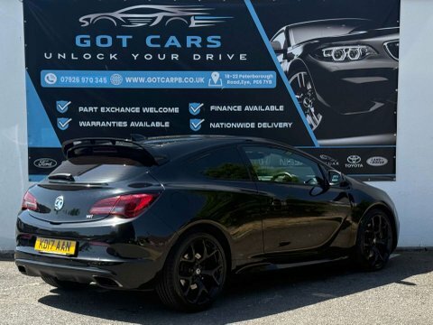 Vauxhall Astra GTC 2.0T Vxr Coupe KD17AAN Black #2