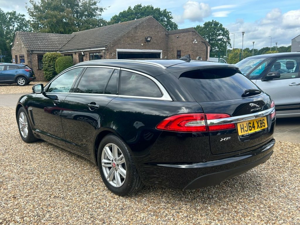 Jaguar XF 2.2D Luxury Sportbrake Euro 5 S S HJ64XBS Black #4