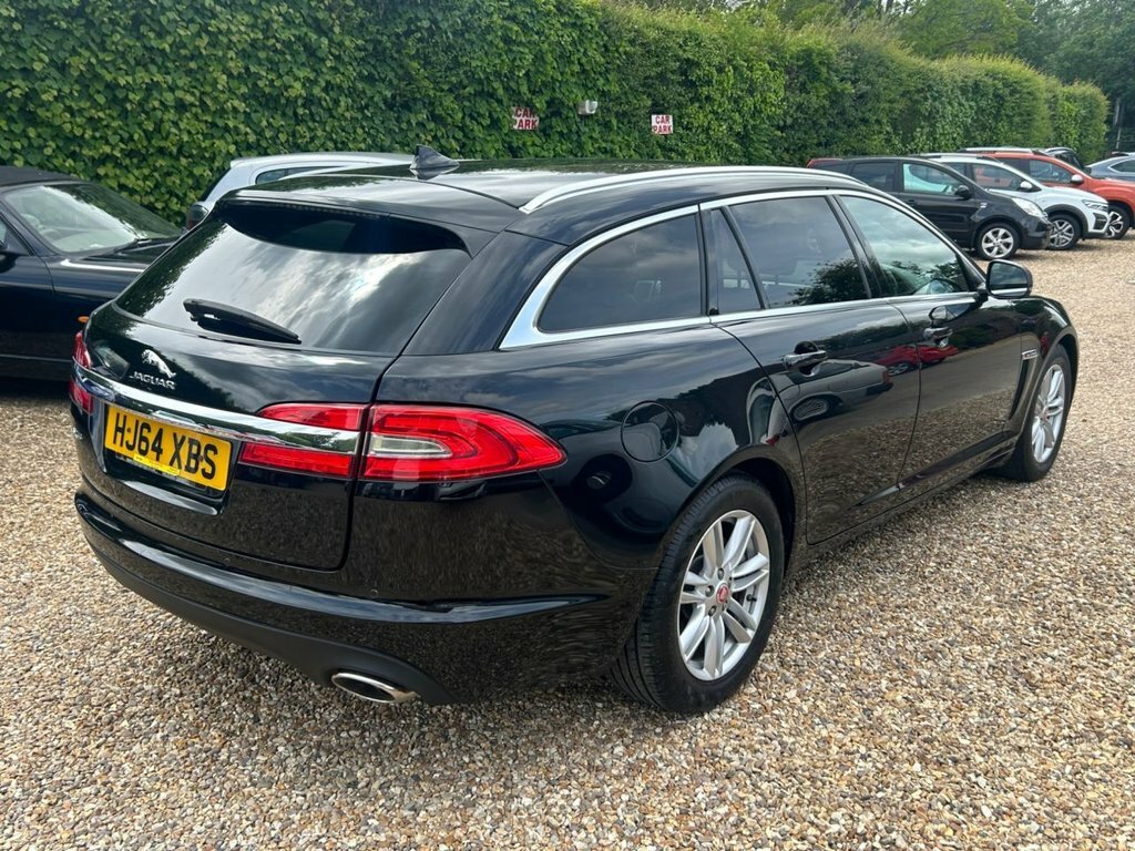 Jaguar XF 2.2D Luxury Sportbrake Euro 5 S S HJ64XBS Black #6