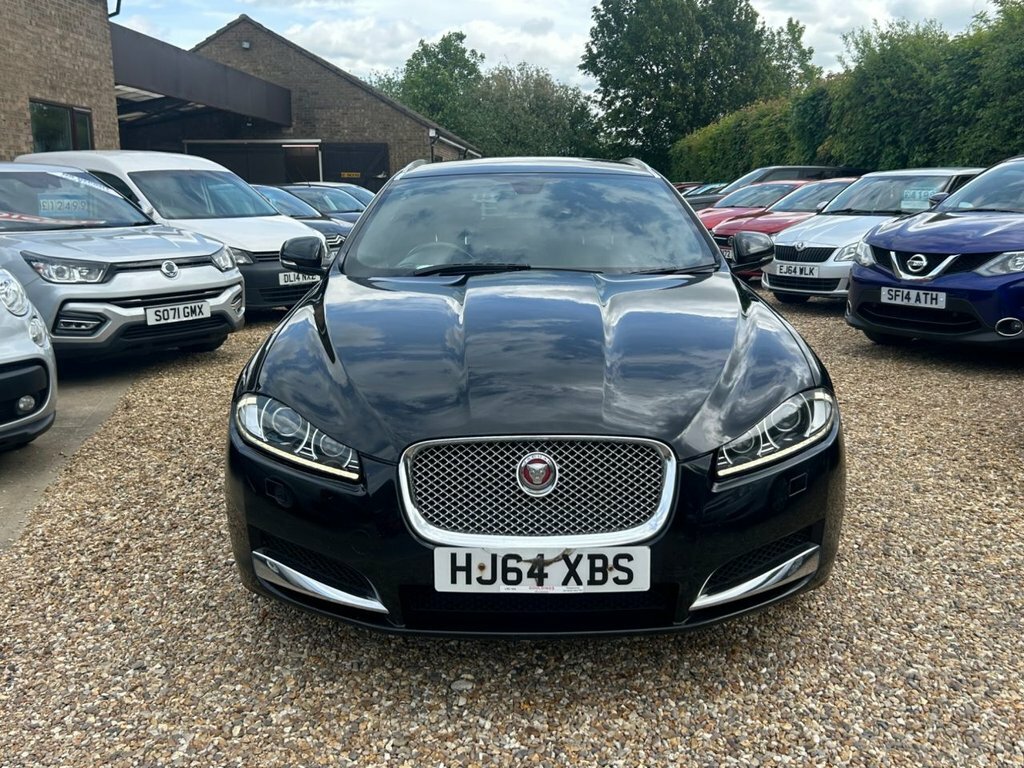 Jaguar XF 2.2D Luxury Sportbrake Euro 5 S S HJ64XBS Black #2
