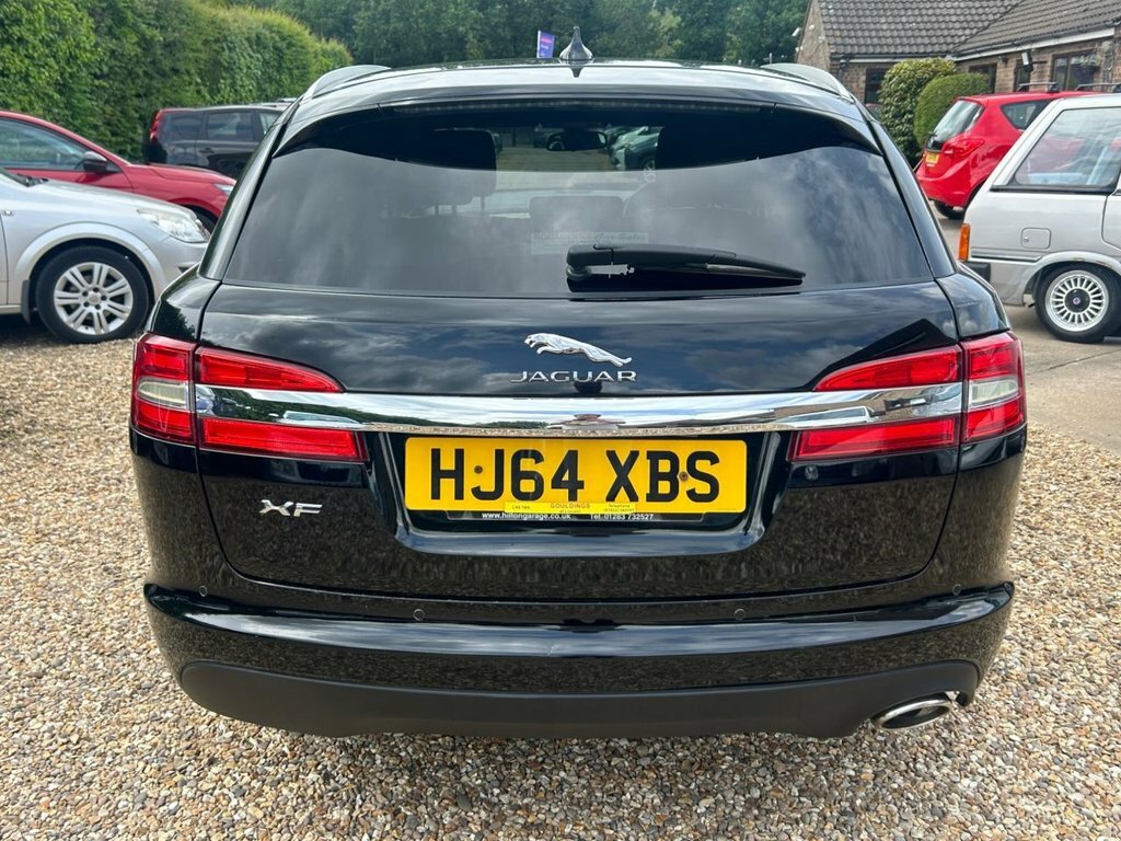 Jaguar XF 2.2D Luxury Sportbrake Euro 5 S S HJ64XBS Black #5